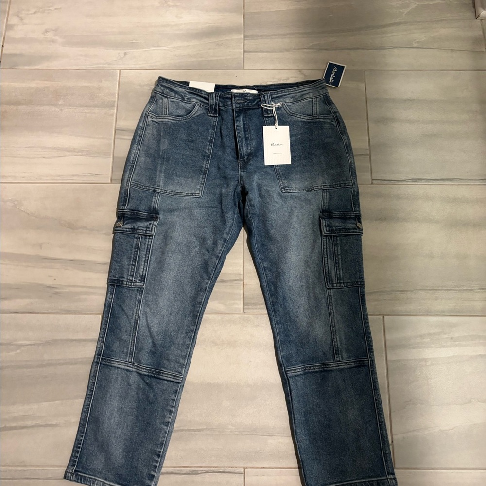 KANCAN cargo ankle Jeans